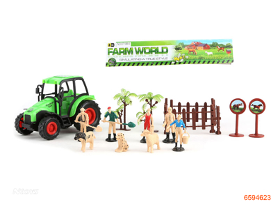 F/P FARM TRUCK SET 2COLOUR