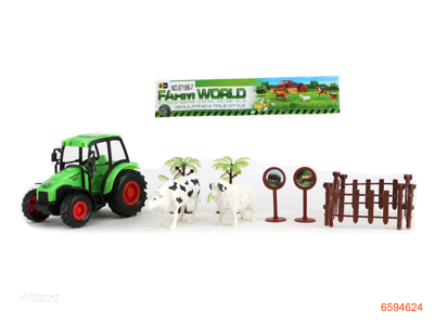 F/P FARM TRUCK SET 2COLOUR