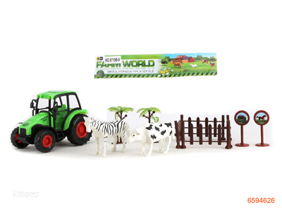 F/P FARM TRUCK SET 2COLOUR