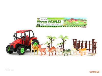 F/P FARM TRUCK SET 2COLOUR