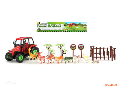 F/P FARM TRUCK SET 2COLOUR