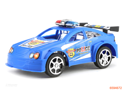 P/B POLICE CAR 2ASTD 2COLOUR