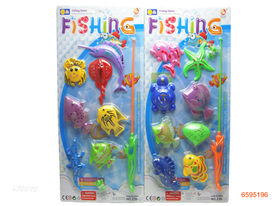 MAGNETISM FISHING SET 2ASTD