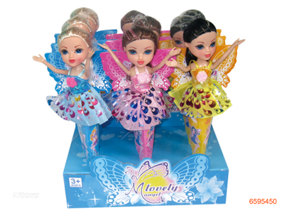 9''FASHION DOLL 9PCS/BOX