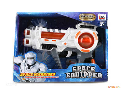 SPACE GUN W/O 3*AAA BATTERIES