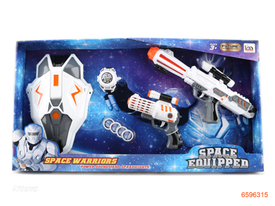 SPACE GUN W/O 5*AA BATTERIES