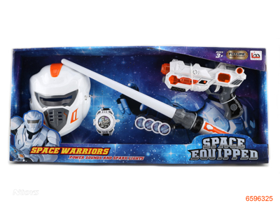 SPACE GUN W/O 5*AA BATTERIES