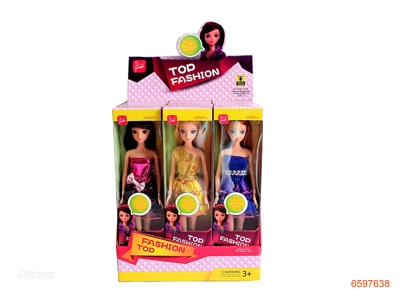 11.5''FASHION DOLL 12PCS/BOX 3ASTD