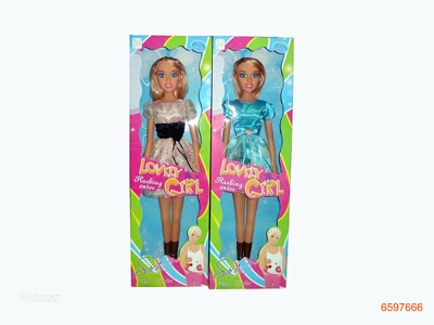 32''FASHION DOLL W/IC.2ASTD