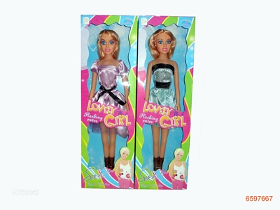 32''FASHION DOLL W/IC 2ASTD