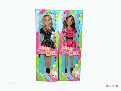 32''FASHION DOLL W/IC 2ASTD