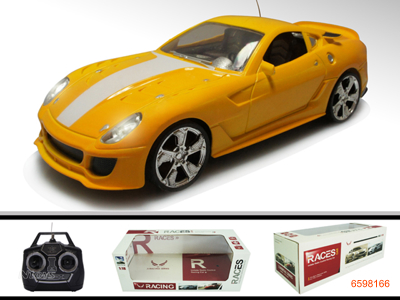 1;18 4CHANNEL R/C CAR W/LIGHT W/O 3*AA BATTERIES IN CAR & 2*AA BATTERIES IN CONTROLLER 2COLOUR