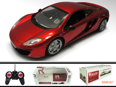 1;18 4CHANNEL R/C CAR W/LIGHT W/O 4*AA BATTERIES IN CAR & 2*AA BATTERIES IN CONTROLLER 2COLOUR