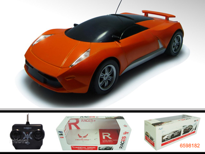 1;24 4CHANNEL R/C CAR W/LIGHT W/O 3*AA BATTERIES IN CAR & 2*AA BATTERIES IN CONTROLLER 2COLOUR