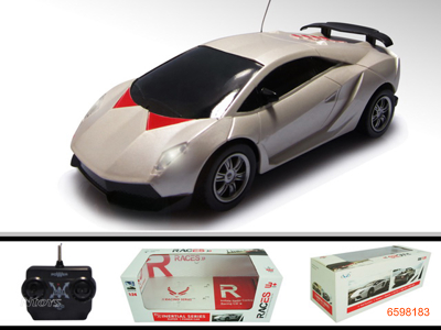 1;24 4CHANNEL R/C CAR W/LIGHT W/O 3*AA BATTERIES IN CAR & 2*AA BATTERIES IN CONTROLLER 2COLOUR