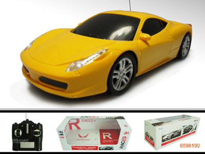 1;24 4CHANNEL R/C CAR W/LIGHT W/O 3*AA BATTERIES IN CAR & 2*AA BATTERIES IN CONTROLLER