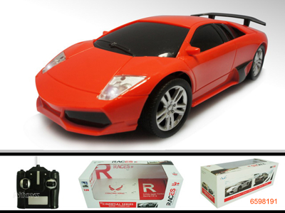 1;24 4CHANNEL R/C CAR W/LIGHT W/O 3*AA BATTERIES IN CAR & 2*AA BATTERIES IN CONTROLLER