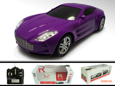 1;24 4CHANNEL R/C CAR W/LIGHT W/O 3*AA BATTERIES IN CAR & 2*AA BATTERIES IN CONTROLLER