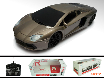 1;24 4CHANNEL R/C CAR W/LIGHT W/O 3*AA BATTERIES IN CAR & 2*AA BATTERIES IN CONTROLLER 2COLOUR