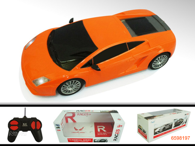 1;24 4CHANNEL R/C CAR W/LIGHT W/O 3*AA BATTERIES IN CAR & 2*AA BATTERIES IN CONTROLLER 2COLOUR