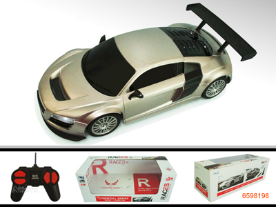 1;24 4CHANNEL R/C CAR W/LIGHT W/O 3*AA BATTERIES IN CAR & 2*AA BATTERIES IN CONTROLLER 2COLOUR