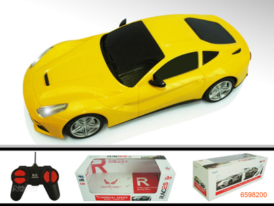 1;24 4CHANNEL R/C CAR W/LIGHT W/O 3*AA BATTERIES IN CAR & 2*AA BATTERIES IN CONTROLLER 2COLOUR