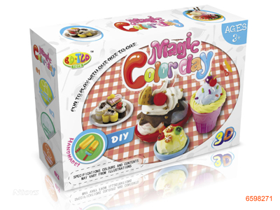 3D ICE CREAM DOUGH SET