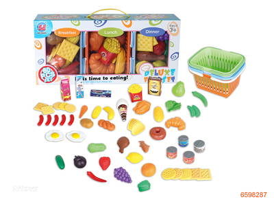 FOOD FRUIT SET 60PCS