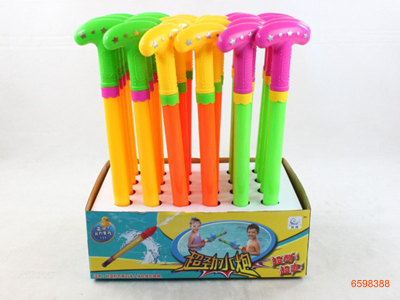 2.5*40CM WATER SHOOTER 3COLOUR 24PCS/BOX