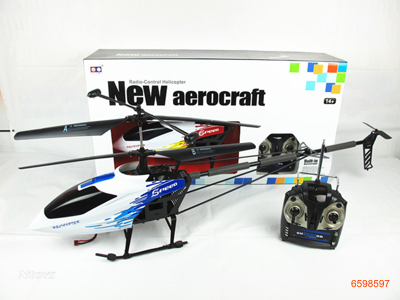 3.5CHANNEL R/C HELICOPTER W/LIGHT/8*AA BATTERIES IN PLANE W/O 8*AA BATTERIES IN CONTROLLER 2COLOUR