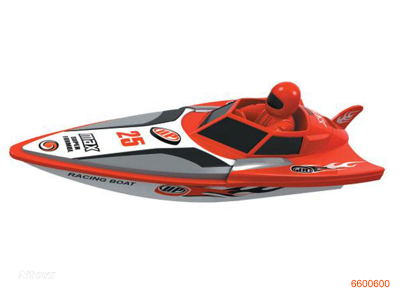 4CHANNELS R/C SPEED BOAT  W/O 4AA BATTERIES IN BODY,2AA BATTERIES IN CONTROLLER,2COLOUR