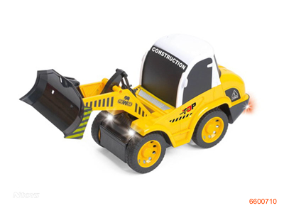 1:16 4CHANNELS R/C CONSTRUCTION TRUCK W/LIGHT W/O 2AA BATTERIES IN CONTROLLER,4*1.2V BATTERIES IN CAR
