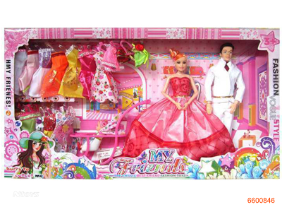 11''FASHION DOLL SET