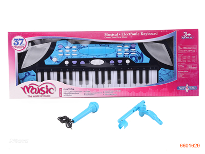 37KEYS ELECTRIC KEYBOARD.W/MICROPHONE W/O 4*AA BATTERIES