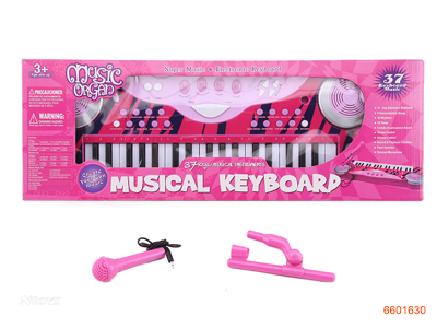 37KEYS ELECTRIC KEYBOARD.W/MICROPHONE W/O 4*AA BATTERIES