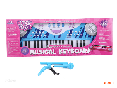 37KEYS ELECTRIC KEYBOARD.W/MICROPHONE W/O 4*AA BATTERIES