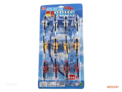 MODEL PLANE 12PCS,2ASTD,3COLOUR