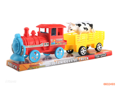 F/P TRAIN W/1PCS COW