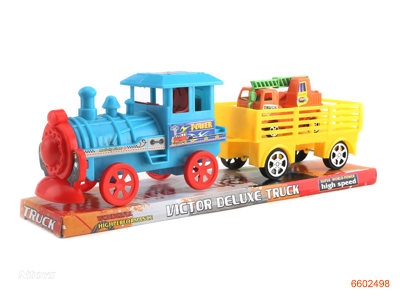 F/P TRAIN W/1PCS CONSTRUCTION TRUCK