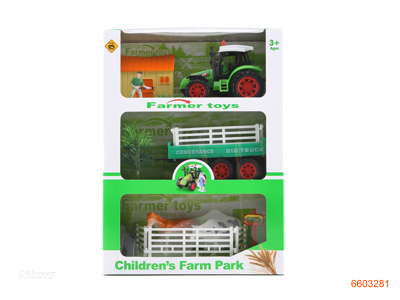 FARM SET.13PCS.2COLOUR