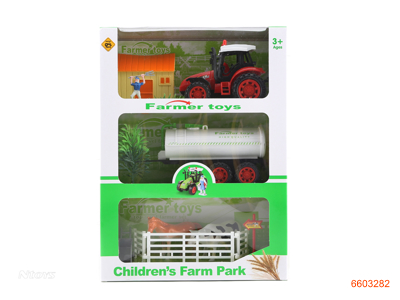 FARM SET.13PCS.2COLOUR