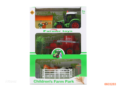 FARM SET.13PCS.2COLOUR