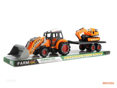 F/P CONSTRUCTION TRUCK W/CONSTRUCTION TRUCK.2COLOUR