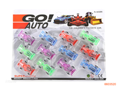 P/B EQUATION CAR 12PCS.2ASTD.4COLOUR