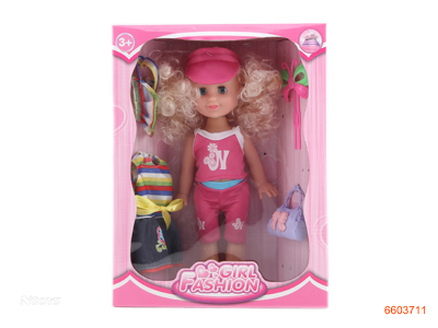 12''EMPTY BODY FASHION DOLL