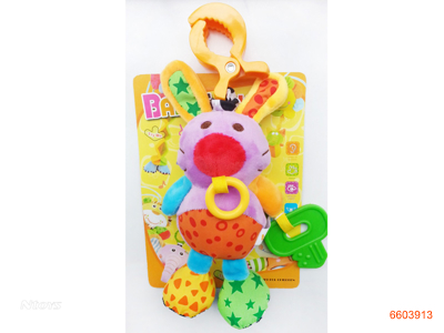 BABY RATTLE W/SOUND/3*AG13 BATTERIES