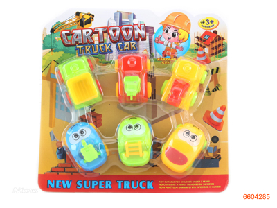 FREE WHEEL CONSTRUCTION TRUCK.6PCS