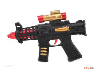 B/O GUN W/SOUND/LIGHT W/O 3*AA BATTERIES