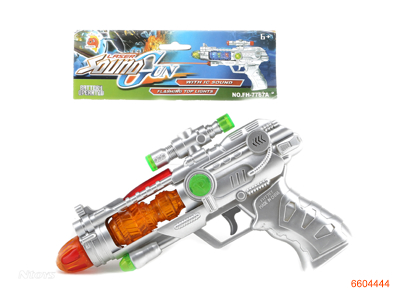 B/O GUN W/SOUND/LIGHT W/O 3*AA BATTERIES