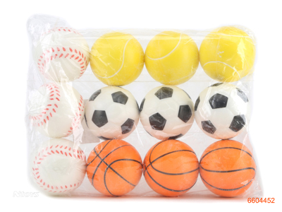 2.5''PU BALLS.12PCS